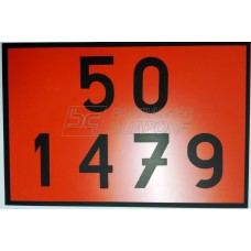 Placa Número ONU 50 1479
